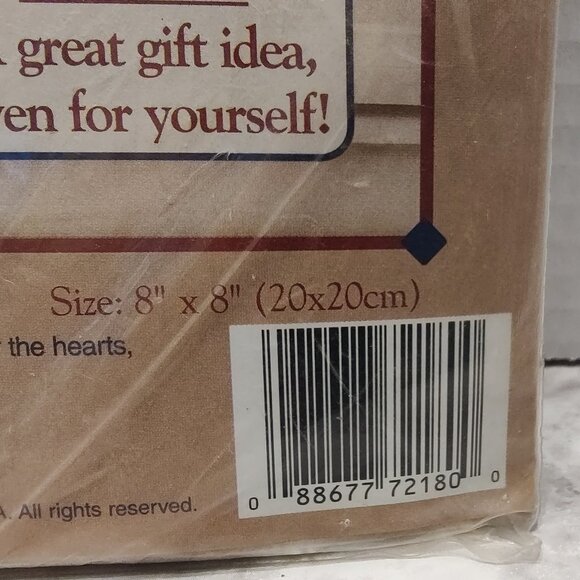 Counted Cross Stitch Folk Art Angel Needlepoint Kit Dimensions 72180 Sealed Vtg - Picture 4 of 8